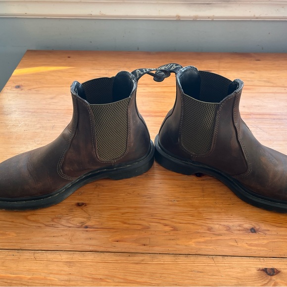 Dr. Martens 2976 Brown Leather Chelsea Boots Size 41 - Picture 4 of 7